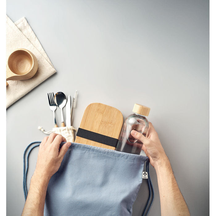 Organic Cotton Drawstring Bag