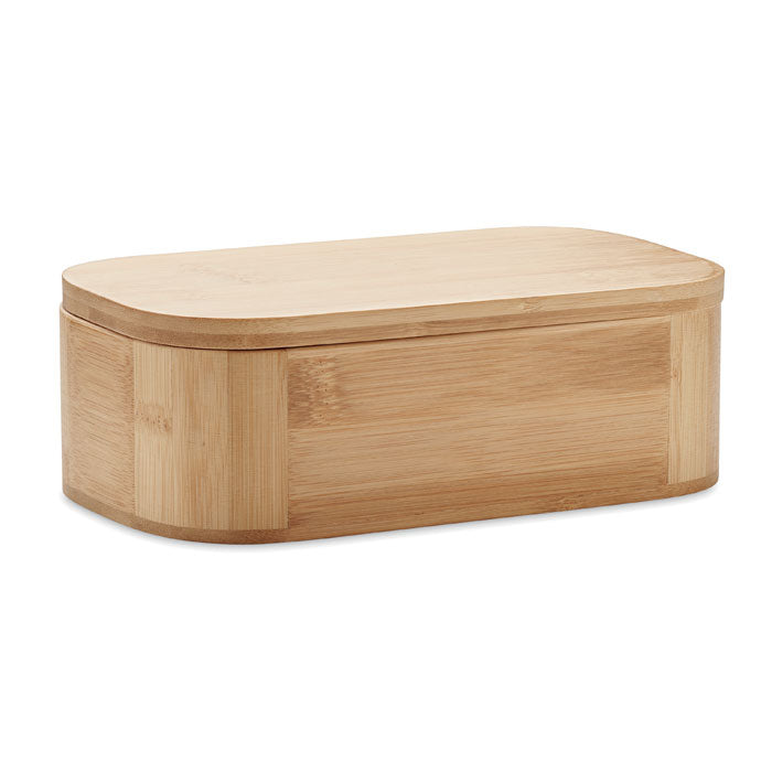 Bamboo Lunch Box with Removable Divider