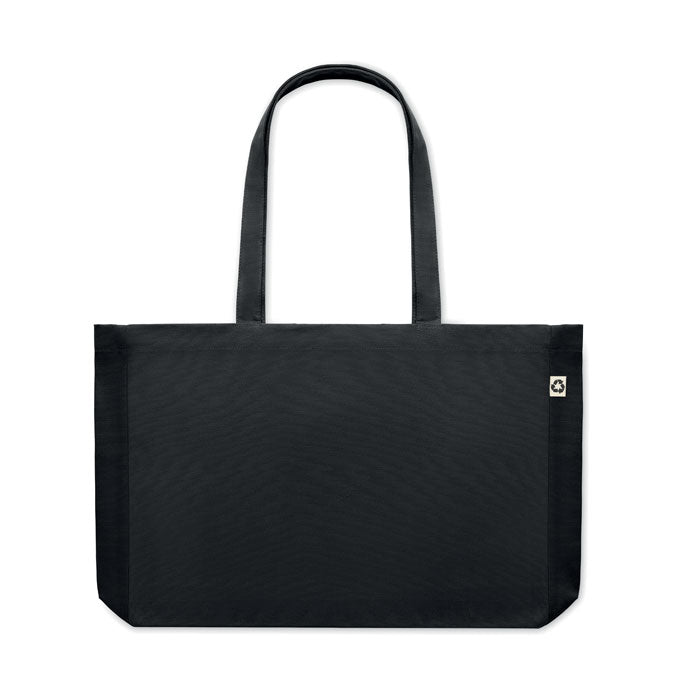 Recycled Canvas Shopping Bag with Long Handles