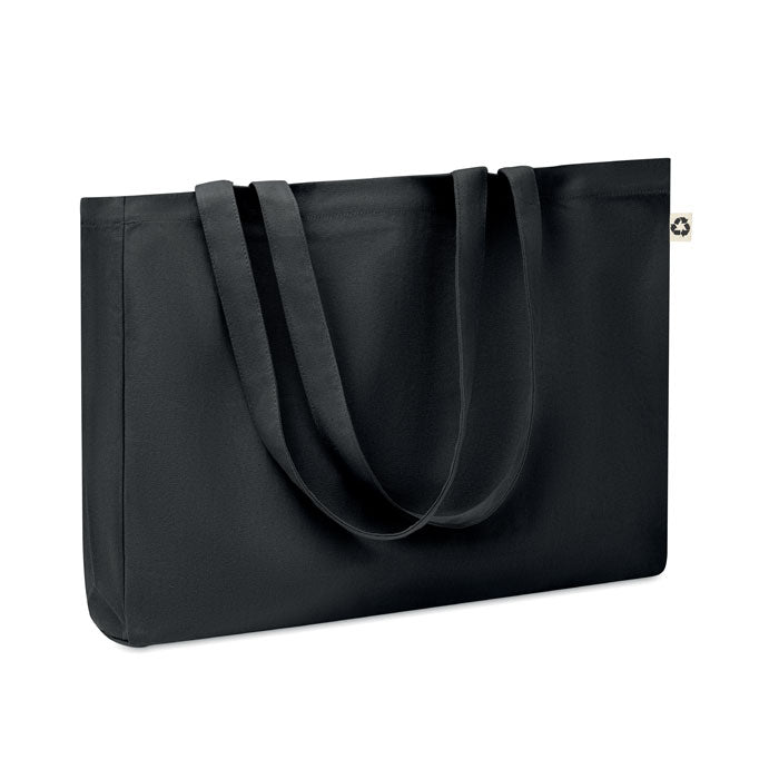 Recycled Canvas Shopping Bag with Long Handles