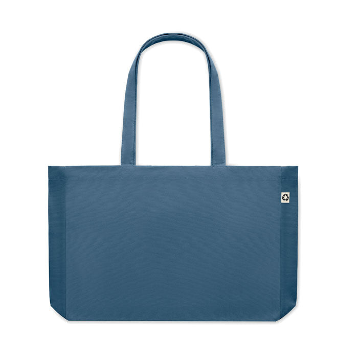 Recycled Canvas Shopping Bag with Long Handles