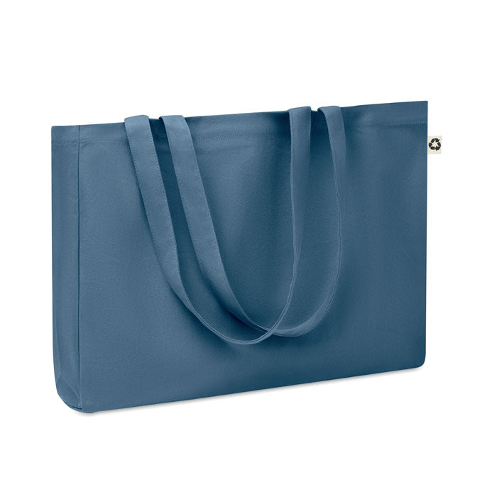 Recycled Canvas Shopping Bag with Long Handles