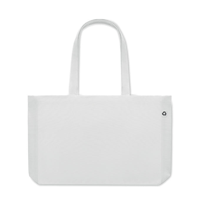 Recycled Canvas Shopping Bag with Long Handles