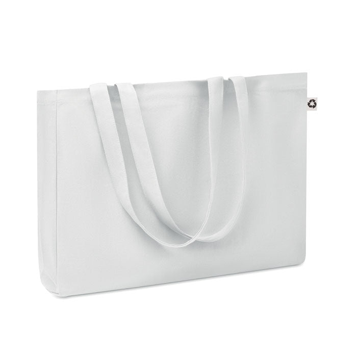 Recycled Canvas Shopping Bag with Long Handles