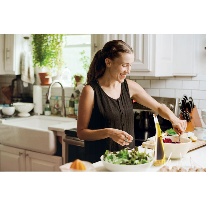 Glass Oil and Vinegar Bottle