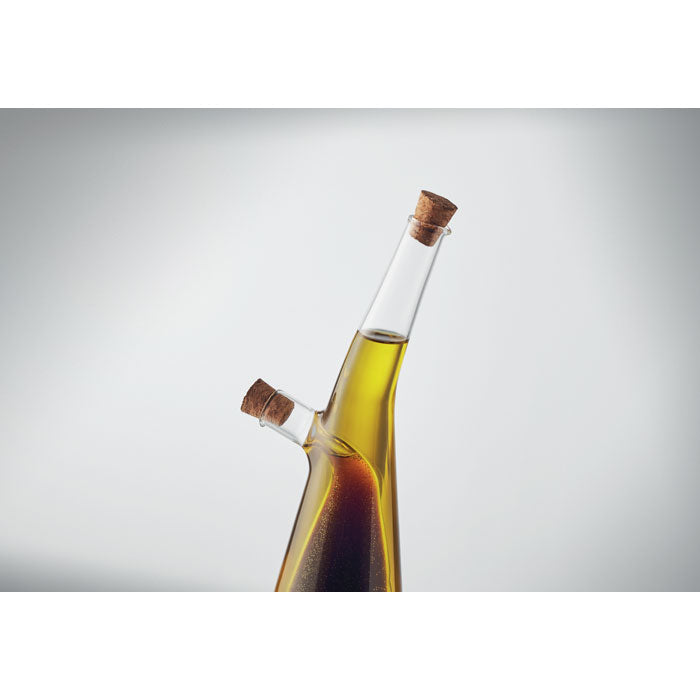 Glass Oil and Vinegar Bottle