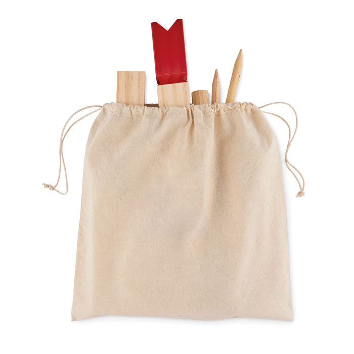 Pine Wood Outdoor Throwing Game