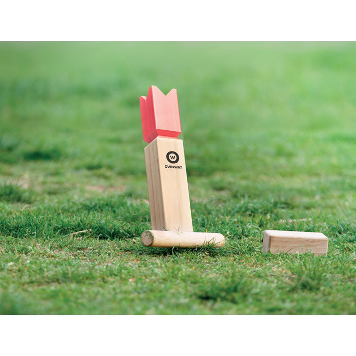 Pine Wood Outdoor Throwing Game