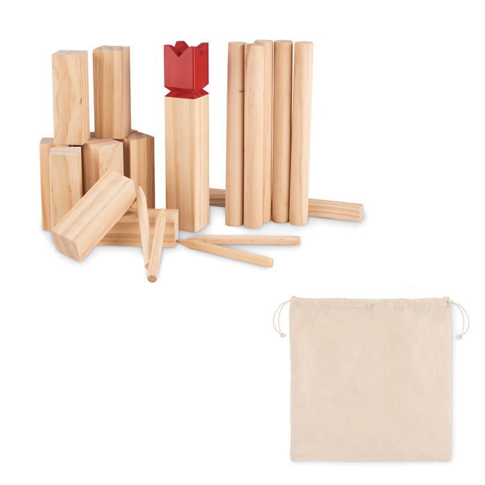 Pine Wood Outdoor Throwing Game