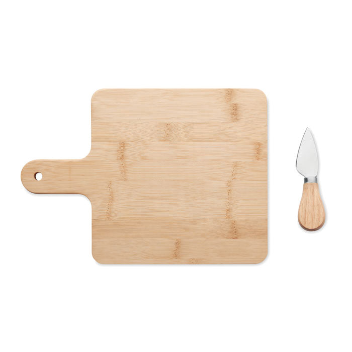 Cheese Board Serving Set in Bamboo