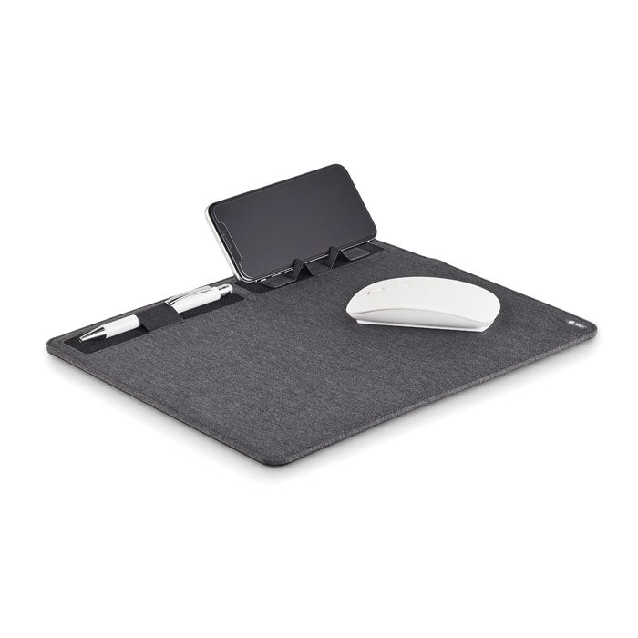 Mouse Mat with Wireless Charger