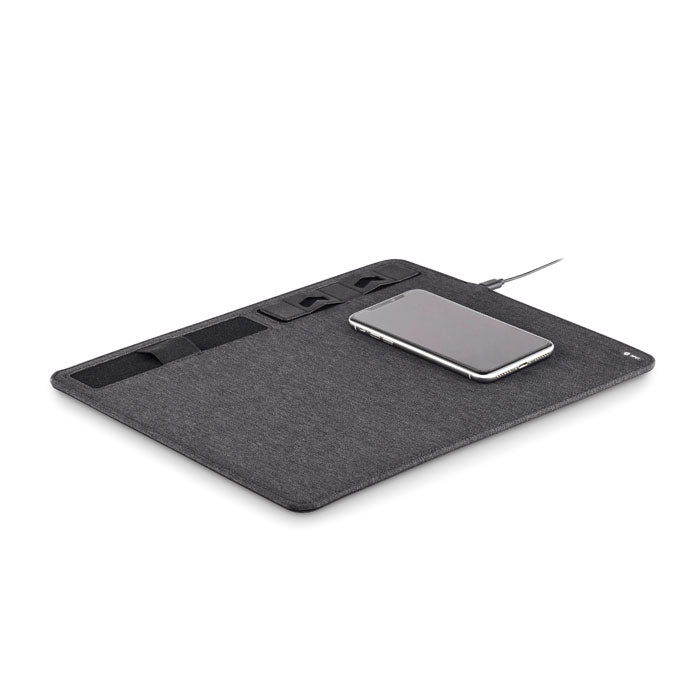 Mouse Mat with Wireless Charger