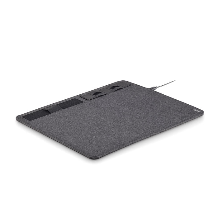 Mouse Mat with Wireless Charger