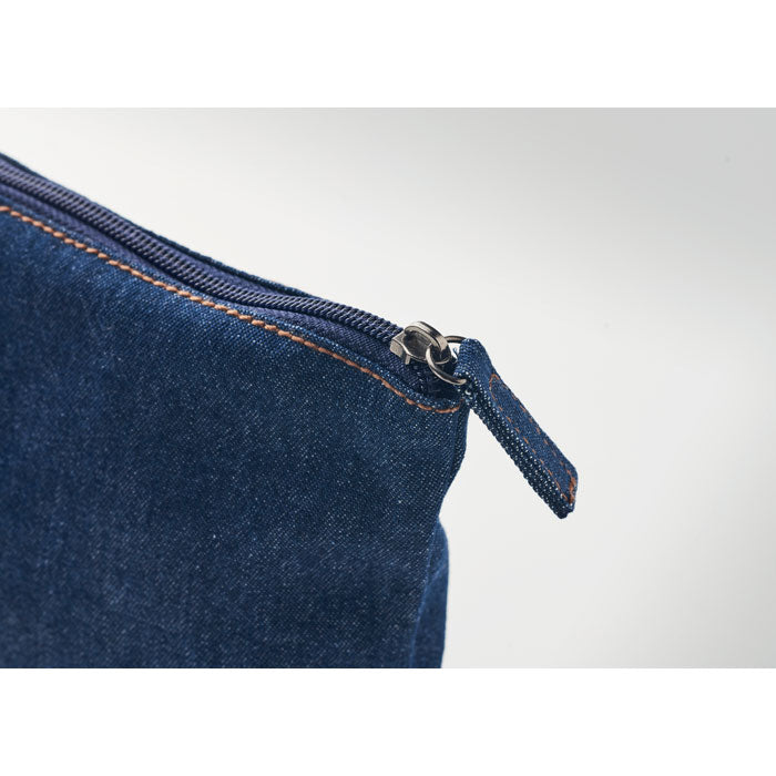 Recycled Denim Cosmetics Pouch