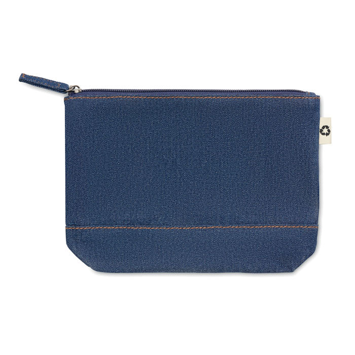 Recycled Denim Cosmetics Pouch