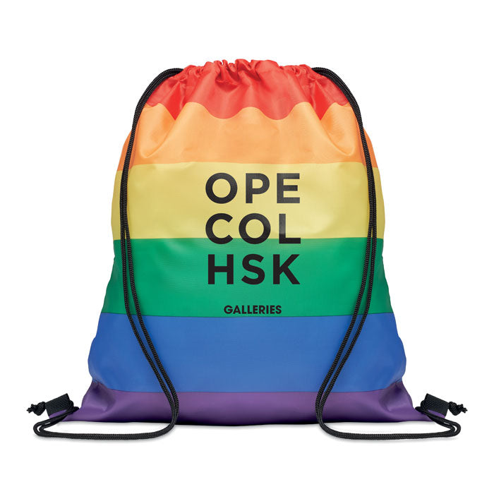 Rainbow Drawstring Bag