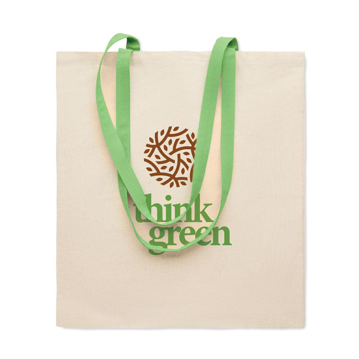 Cotton Long Handle Shopping Bag