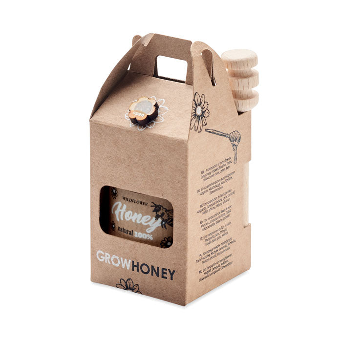 Wildflower Honey Jar and Seeds Set