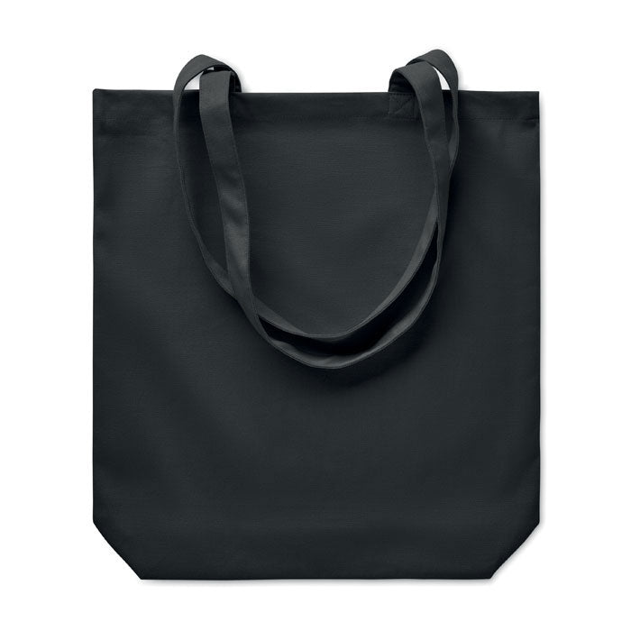 Canvas Shopping Bag with Long Handles