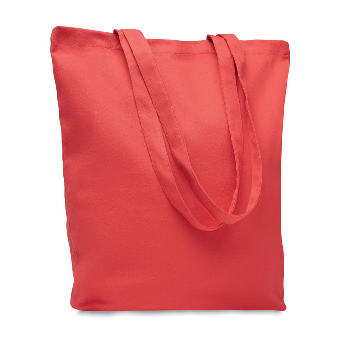 Canvas Shopping Bag with Long Handles