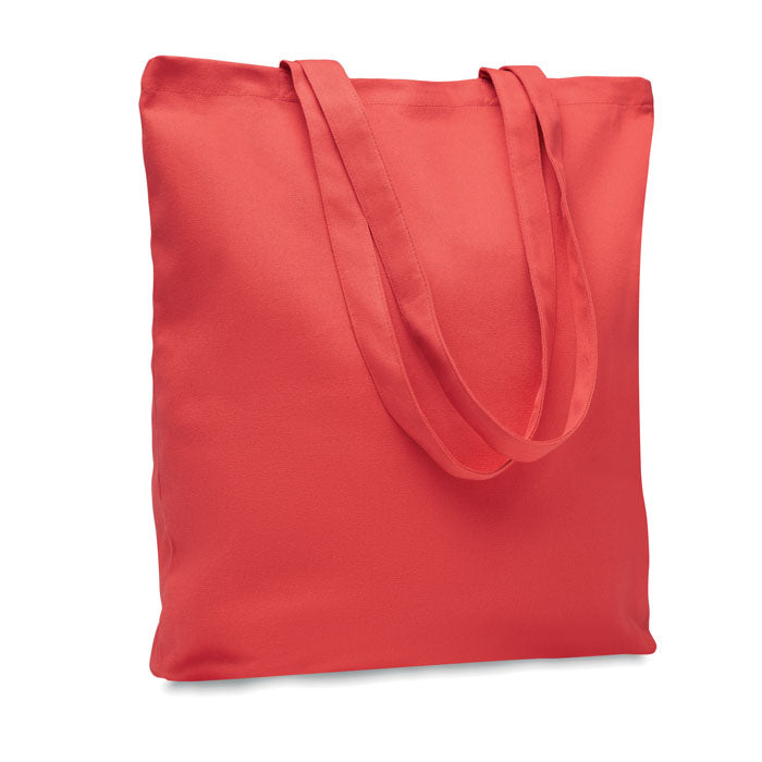 Canvas Shopping Bag with Long Handles