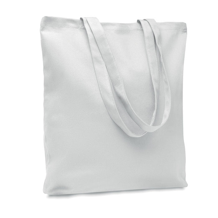 Canvas Shopping Bag with Long Handles