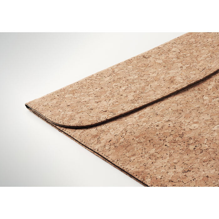 Cork Laptop Bag with Magnetic Flap