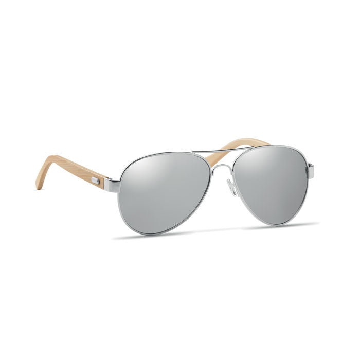Bamboo Sunglasses in Pouch