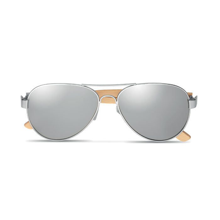 Bamboo Sunglasses in Pouch