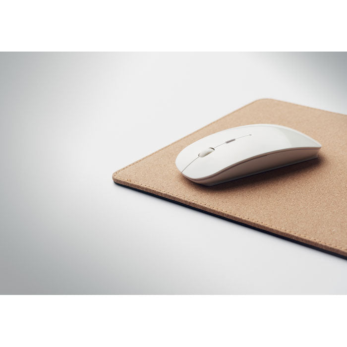 Cork Mouse Mat Wireless Charger