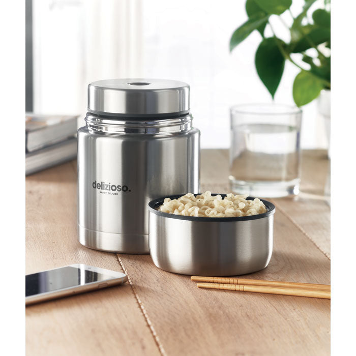 Double Walled Stainless Steel Storage Jar