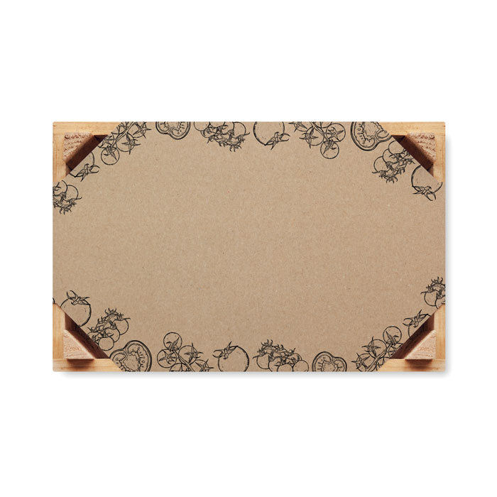 Tomato Growing Kit in Wooden Crate