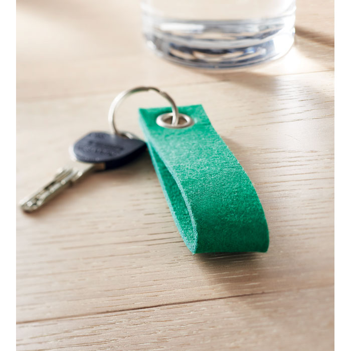 Felt Rectangular Keyring