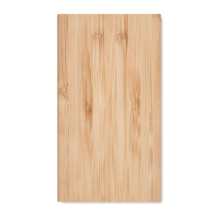 Solar Bamboo Powerbank