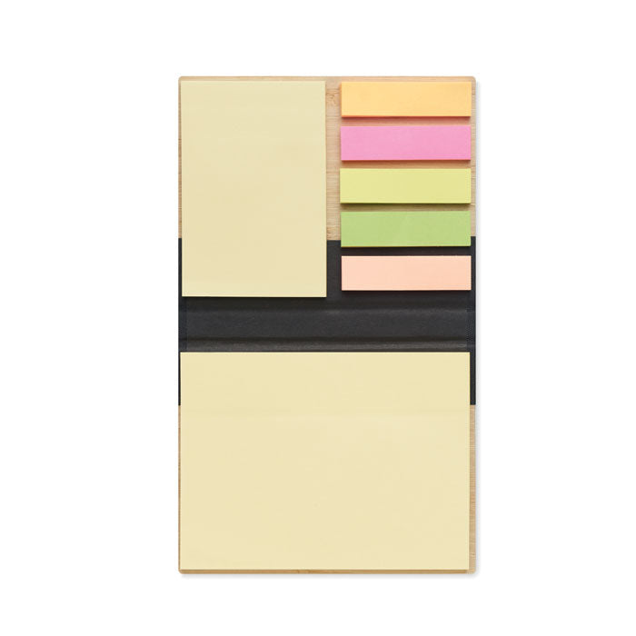 Bamboo Sticky Note Memo Pad