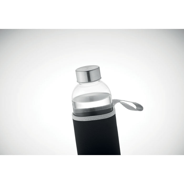 750ml Glass Water Bottle in Pouch