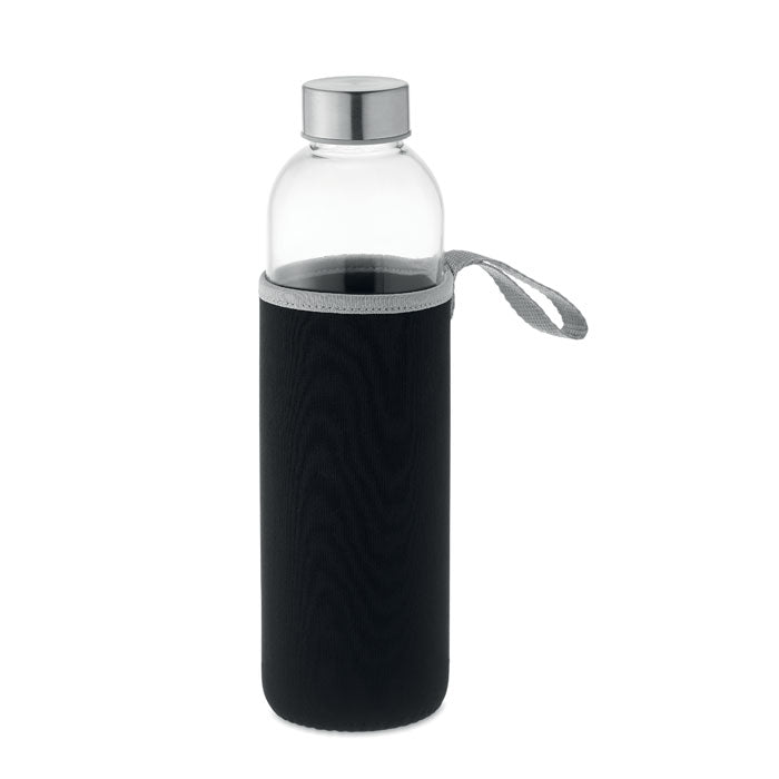 750ml Glass Water Bottle in Pouch