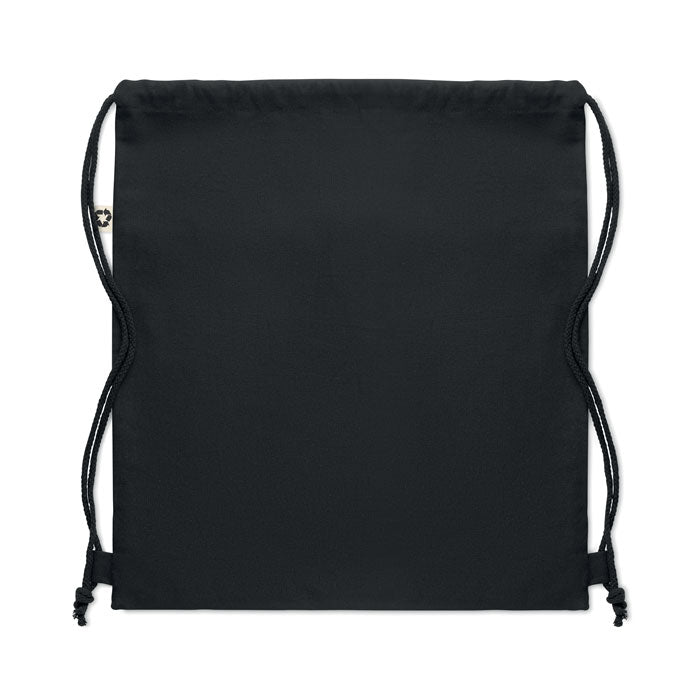 Recycled Cotton Drawstring Bag with Natural Cord