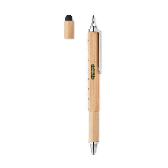 Spirit Level Pen in Bamboo