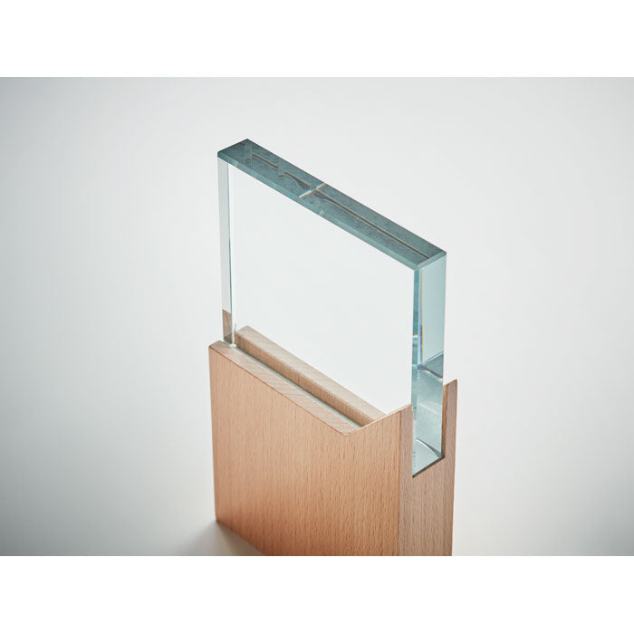 Crystal Award Plaque