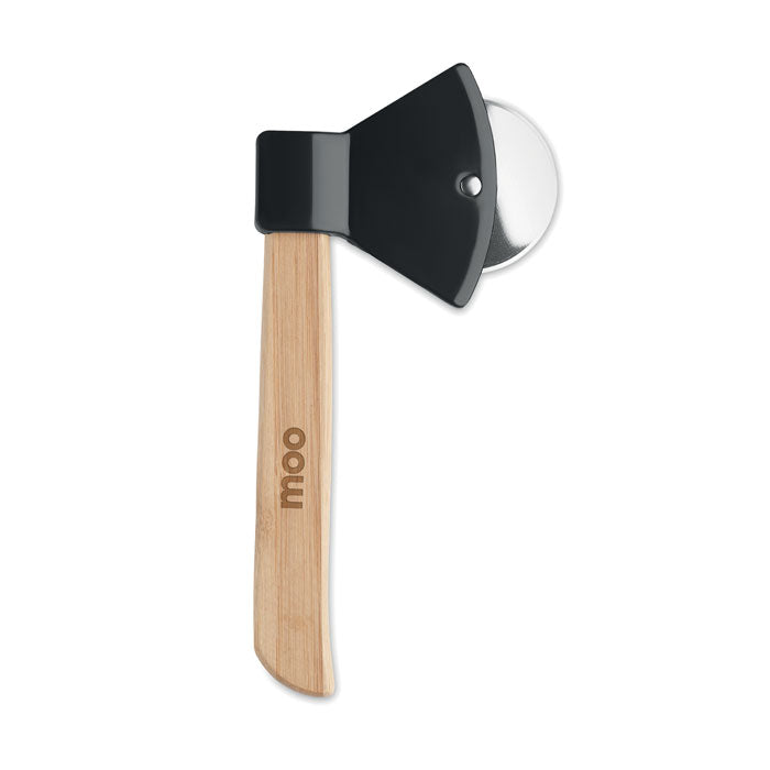 Pizza Cutter with Bamboo Handle