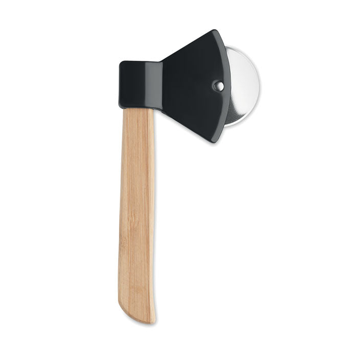 Pizza Cutter with Bamboo Handle