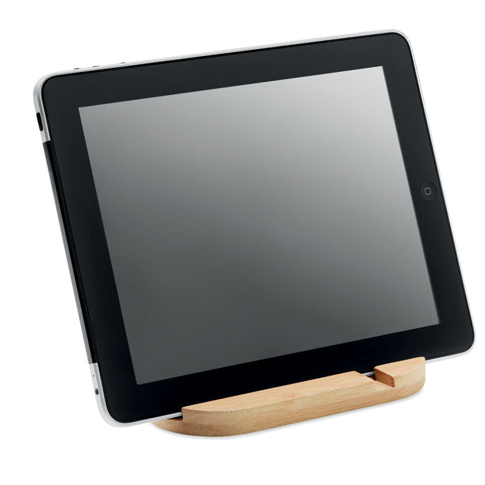 Bamboo Tablet and Smartphone Stand