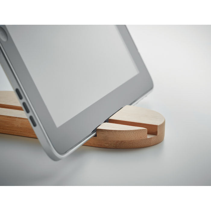 Bamboo Tablet and Smartphone Stand