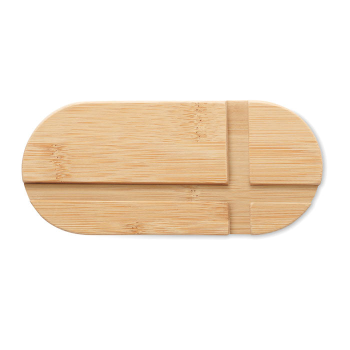 Bamboo Tablet and Smartphone Stand
