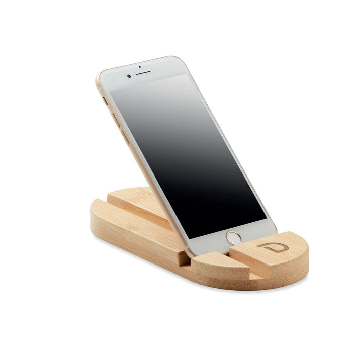 Bamboo Tablet and Smartphone Stand