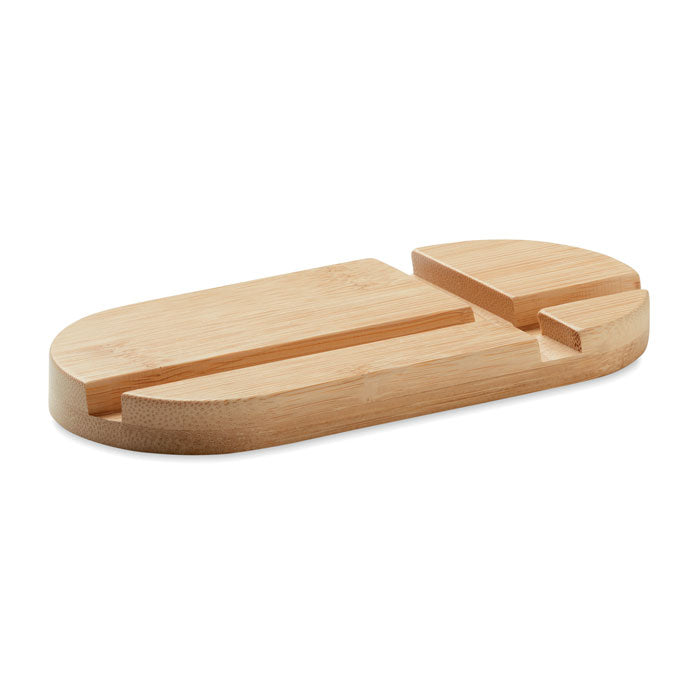 Bamboo Tablet and Smartphone Stand