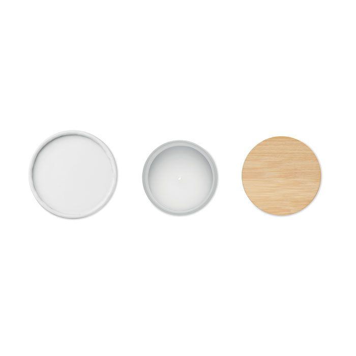 Plant Based Wax Candle in Stoneware Jar