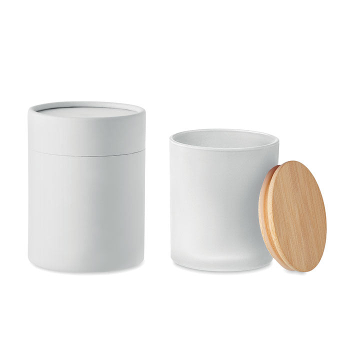 Plant Based Wax Candle in Stoneware Jar