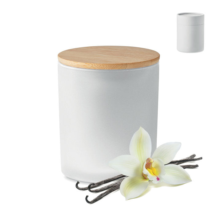 Plant Based Wax Candle in Stoneware Jar